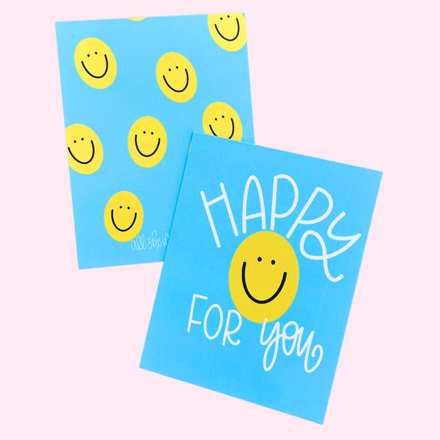 Note Card - Happy for You