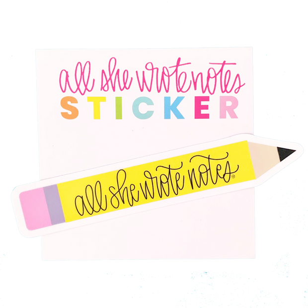 Sticker - ASWN Pencil