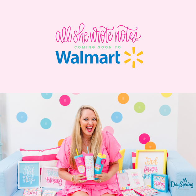 Come To Note All She Wrote Notes Coming Soon to Walmart!