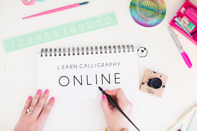 Online Calligraphy Class Now Enrolling