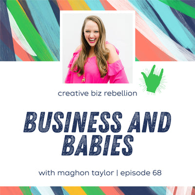 Maghon Featured on the Creative Biz Rebellion Podcast