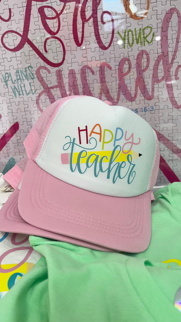 Trucker Hat - Happy Teacher