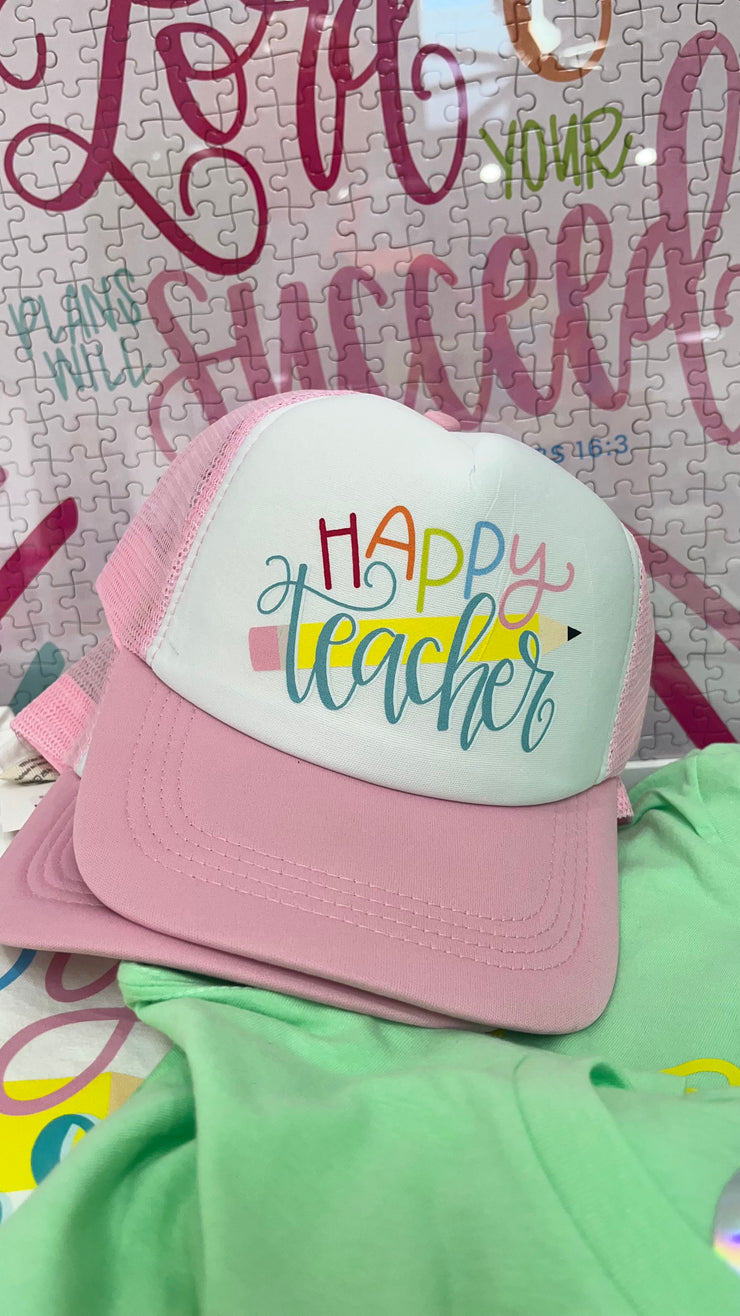 Trucker Hat - Happy Teacher