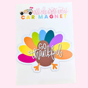 Car Magnet - Thankful Turkey