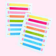 Note Card - Passing Notes Pencil