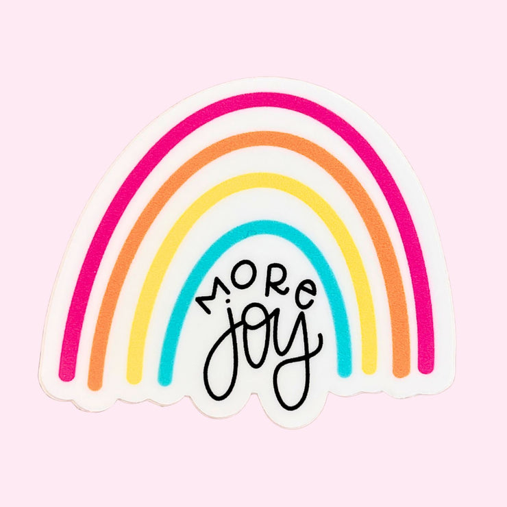 Sticker - More Joy Rainbow