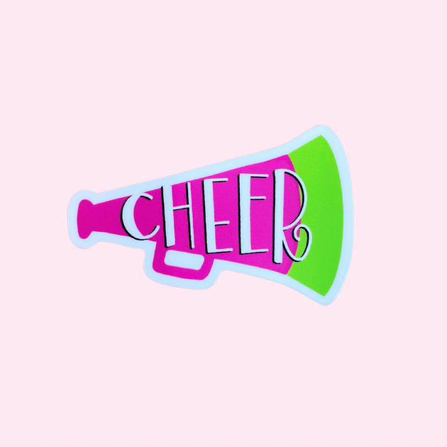 Sticker - Cheer – All She Wrote Notes