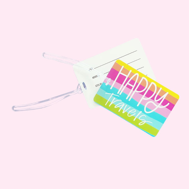 Luggage Tag - Happy Travels