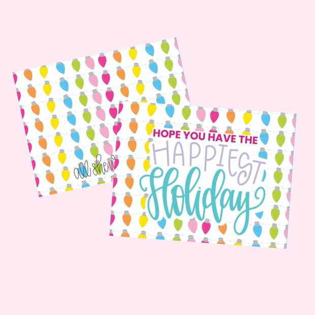 Note Card - Happiest Holiday