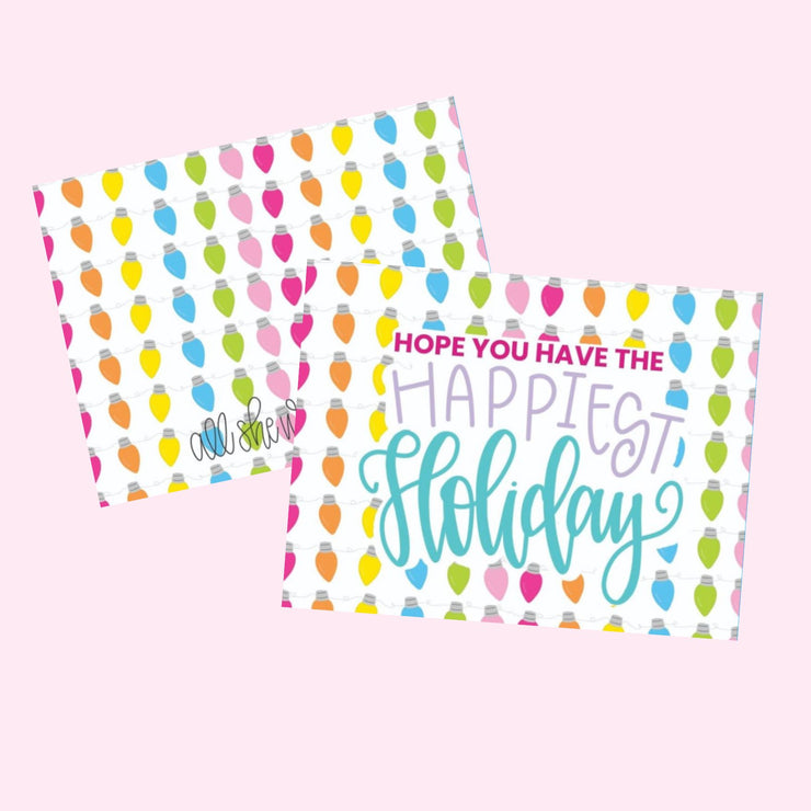 Note Card - Happiest Holiday