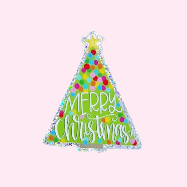 Sticker - Glitter Christmas Tree