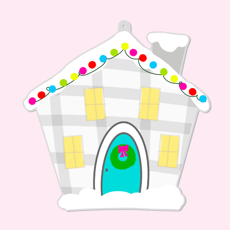 Holiday House Personalized Ornament