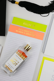 Killin' It Notepad - Yellow