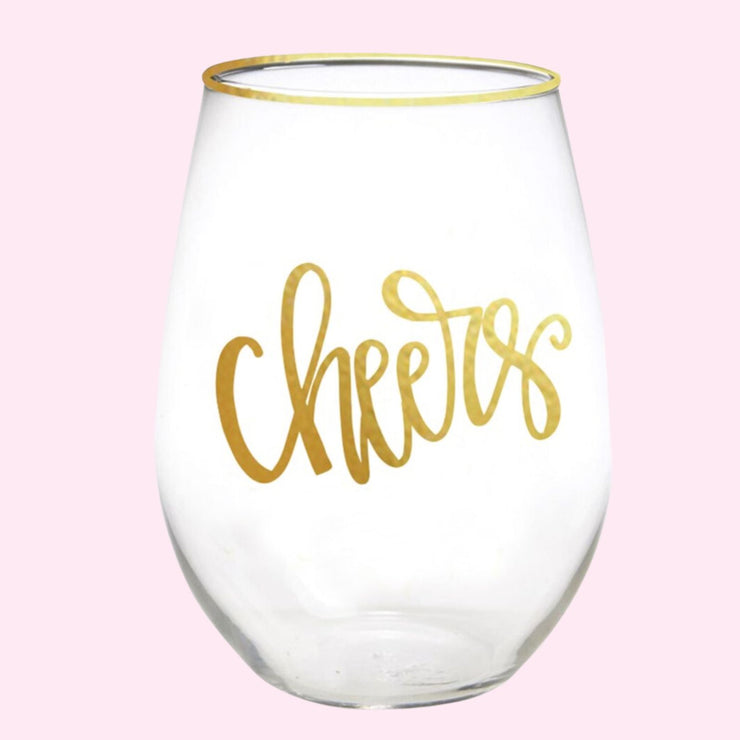 Wine Glass - Cheers