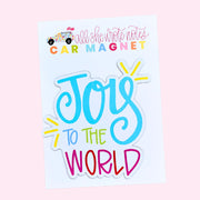 Car Magnet - Joy to the World