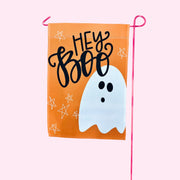 Garden Flag - Hey Boo Halloween