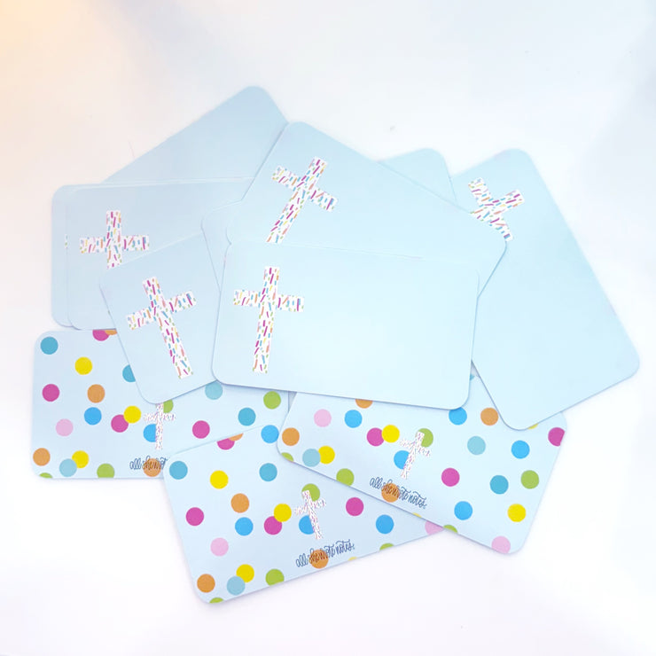 Confetti Cards - Confetti Cross