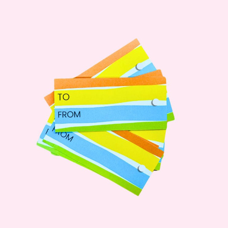 Gift Tag Set - Happy