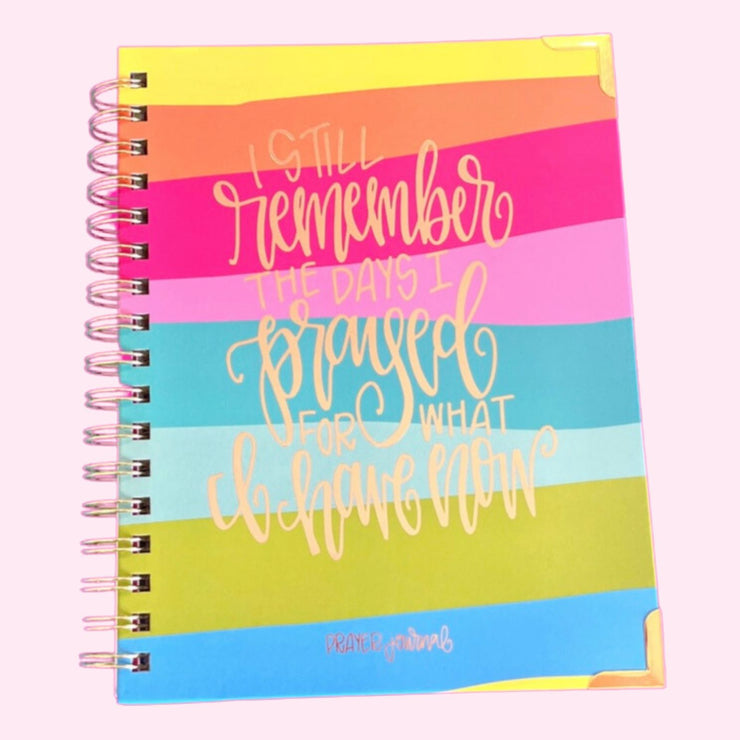 Prayer Journal - I Still Remember Stripe