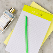 Killin' It Notepad - Yellow
