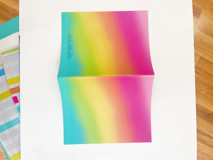 Notebook - Rainbow Skies