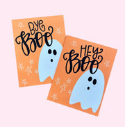Note Card - Hey Boo