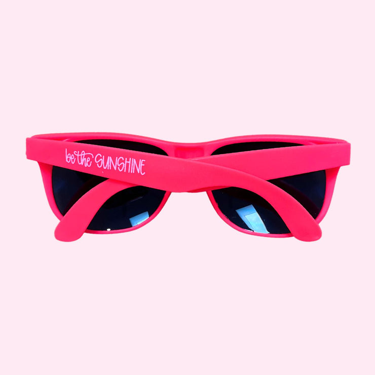 "Be the Sunshine" Sunglasses - Coral