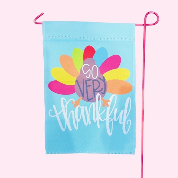 Garden Flag - So Thankful