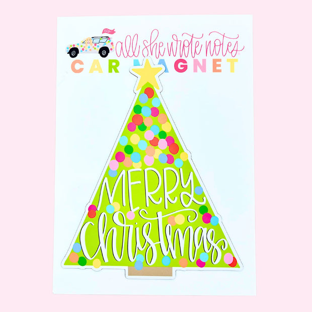 Car Magnet - Christmas Tree
