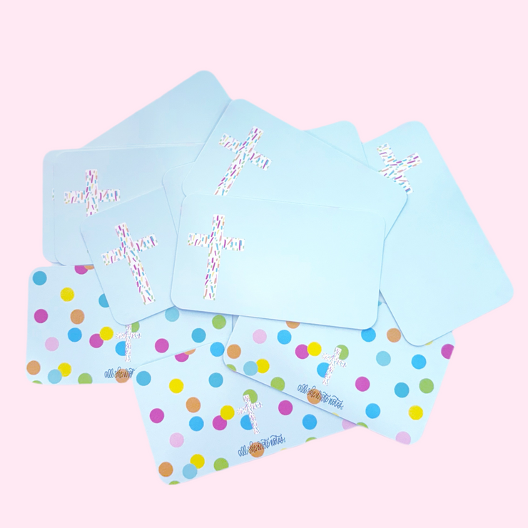 Confetti Cards - Confetti Cross