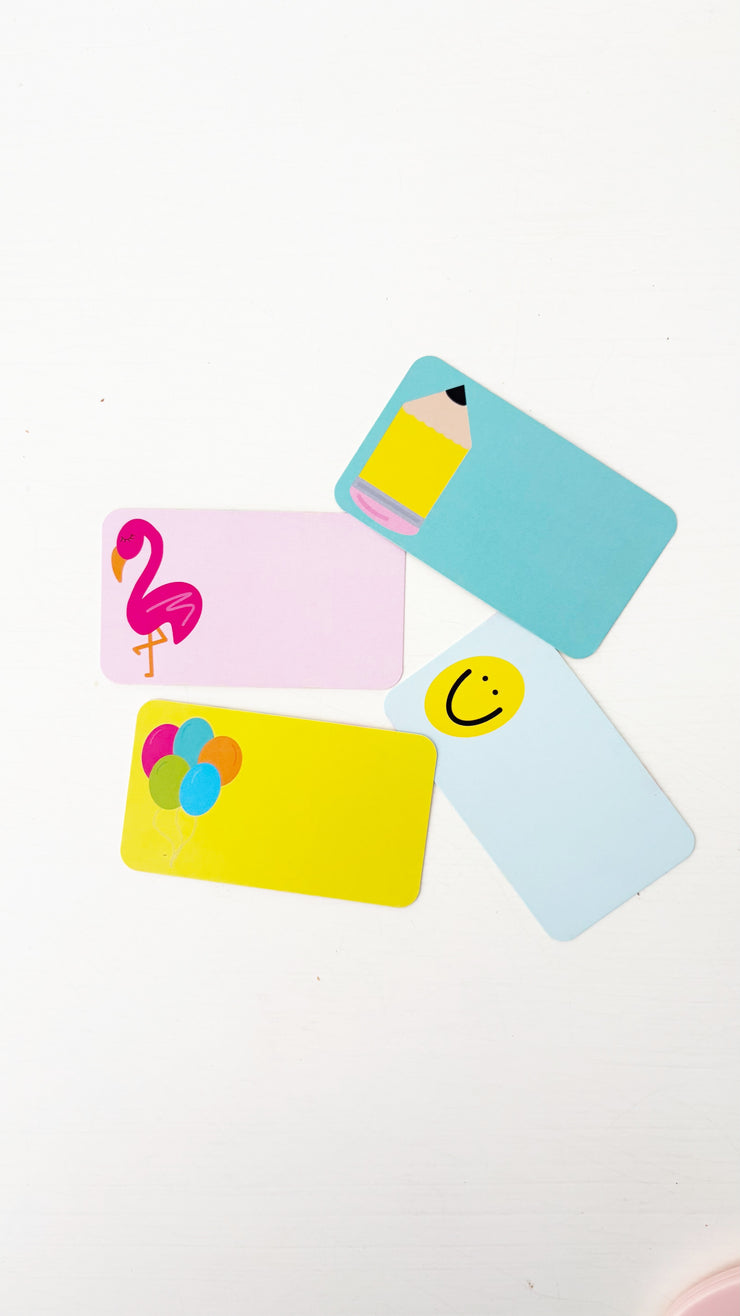 Confetti Cards - Bright Balloons