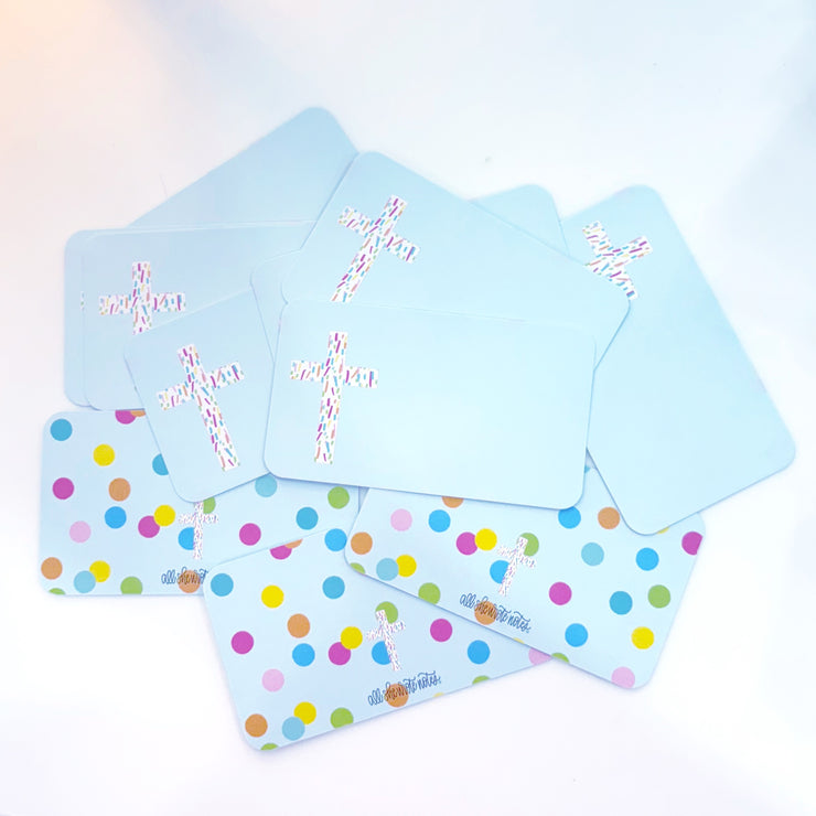 Confetti Cards - Confetti Cross