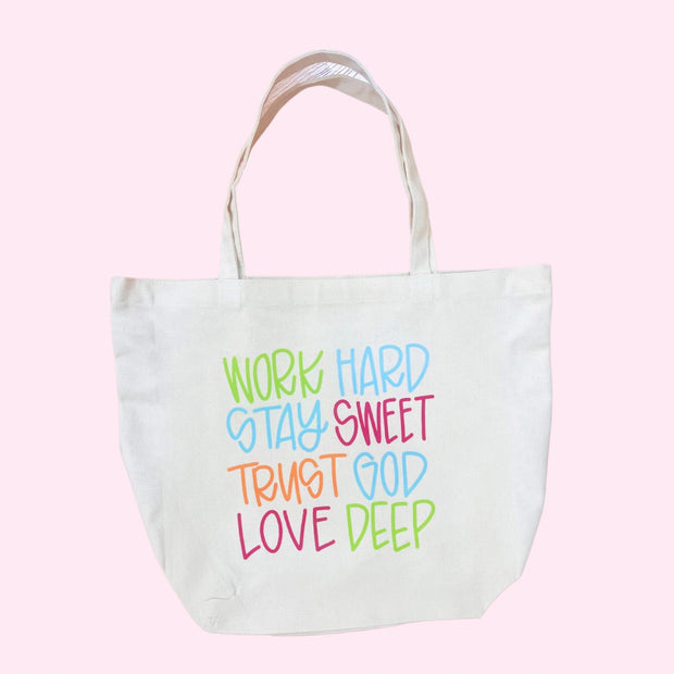 Tote Bag - Life Motto