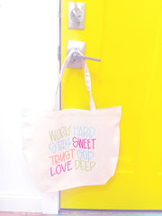 Tote Bag - Life Motto