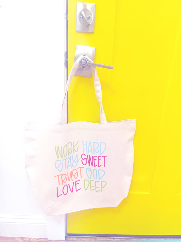 Tote Bag - Life Motto