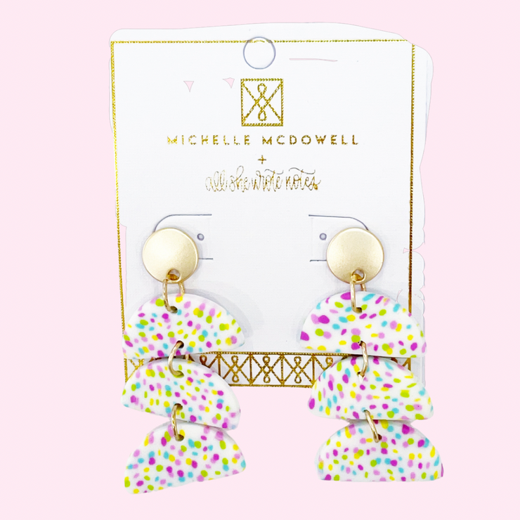 Earrings - Confetti Tier