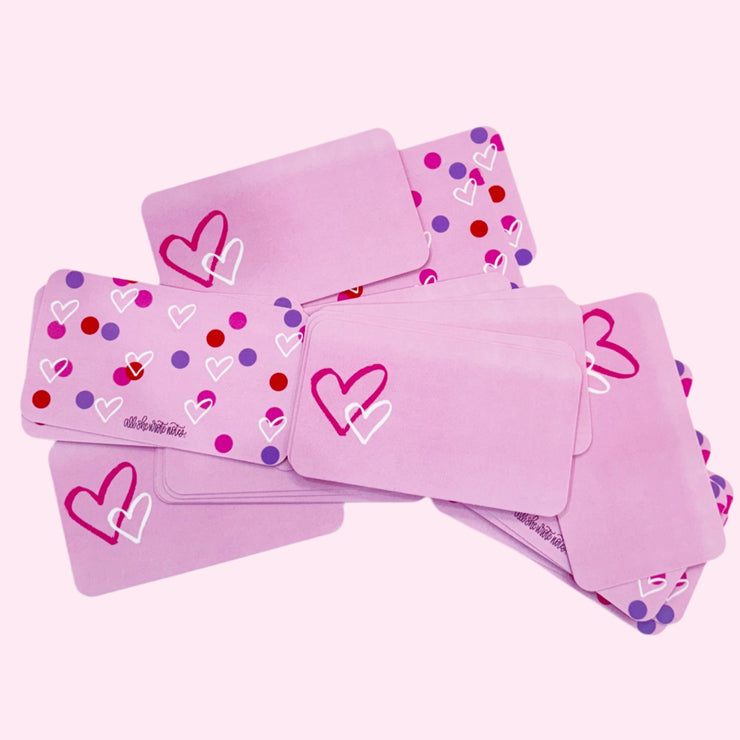 Confetti Cards - Happy Hearts