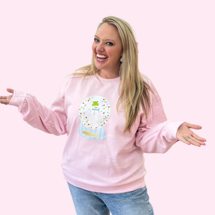 Sweatshirt - Confetti Snow Globe