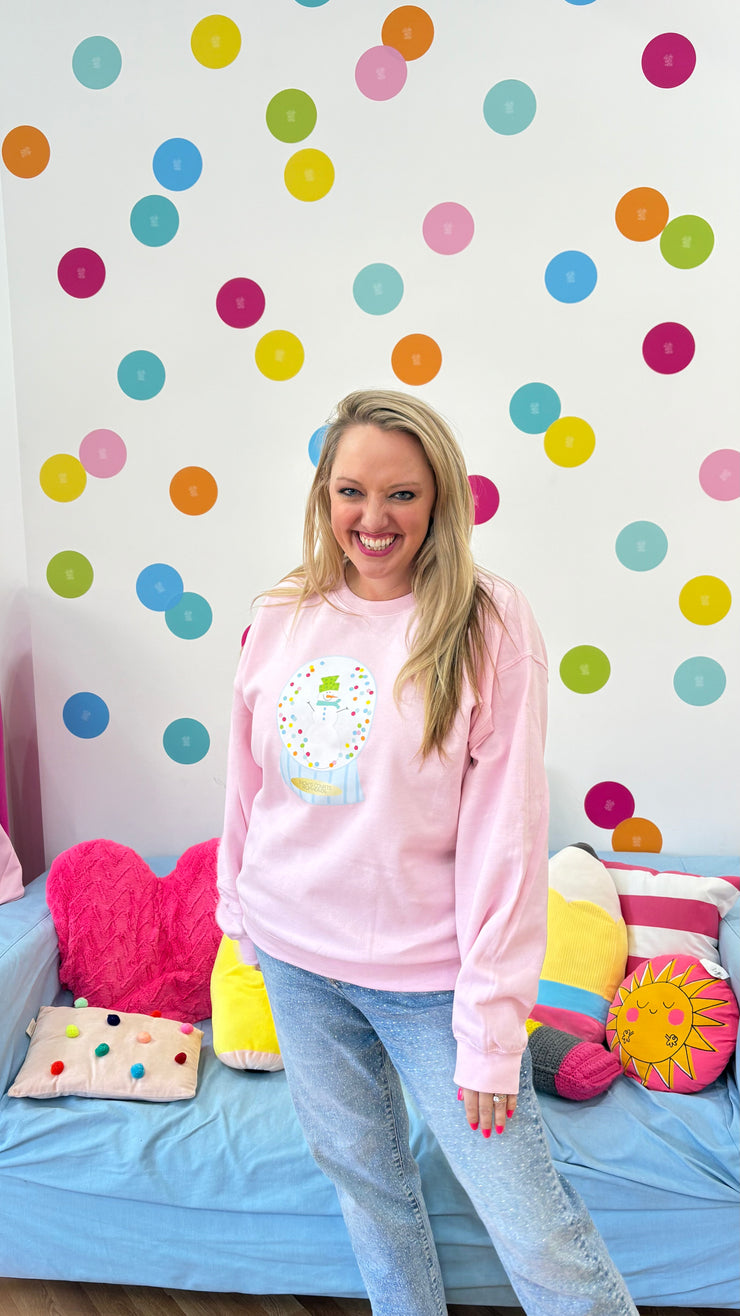 Sweatshirt - Confetti Snow Globe