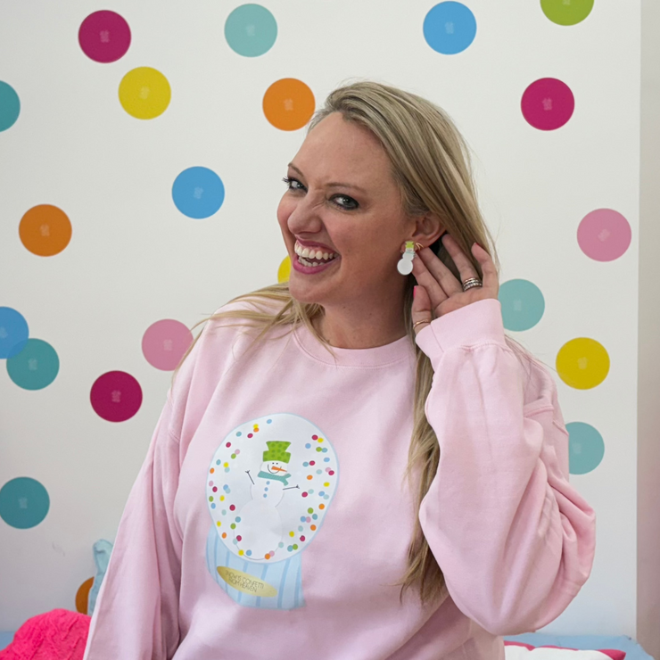 Sweatshirt - Confetti Snow Globe