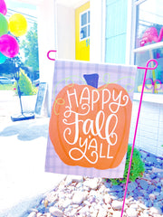 Garden Flag - Happy Fall Y'all