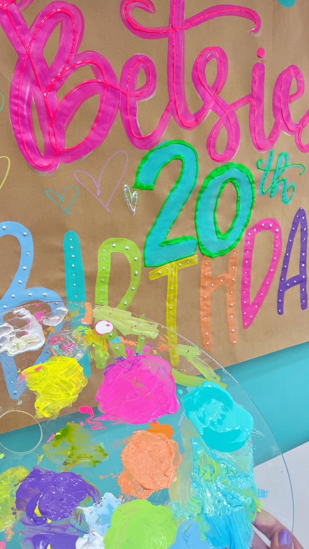 Custom Birthday Banner