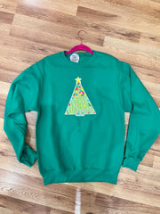 Sweatshirt - Merry Christmas Tree