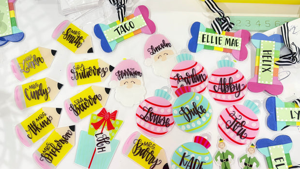 Pencil Personalized Ornament