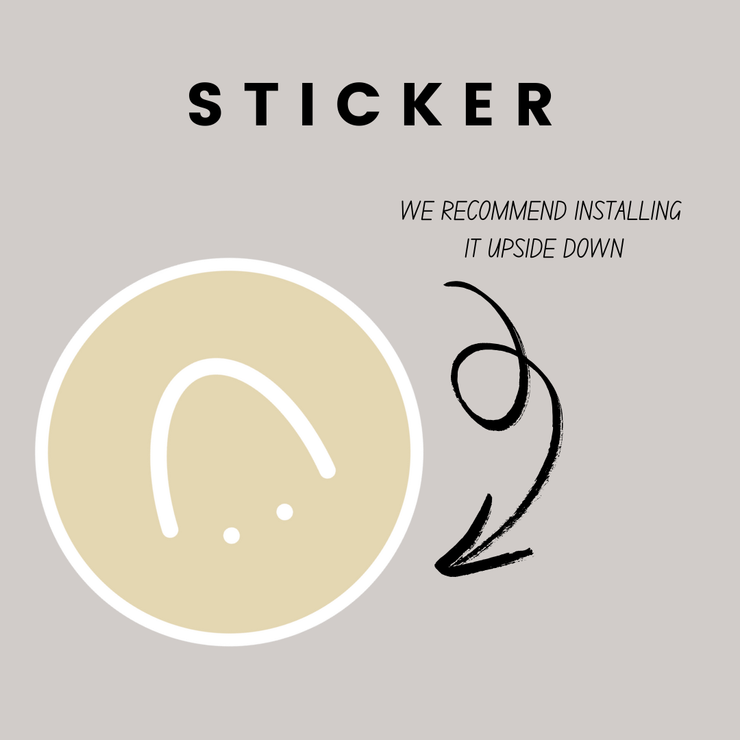 Sticker - Hardly Happy