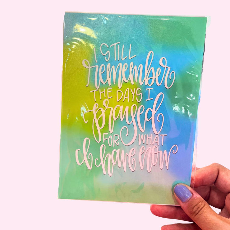 Art Print - I still remember
