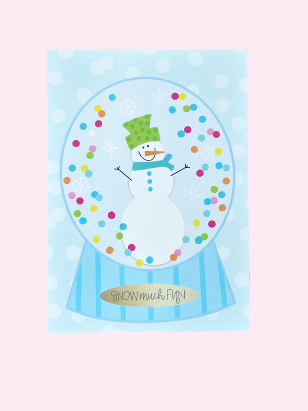Print - Confetti Snowglobe