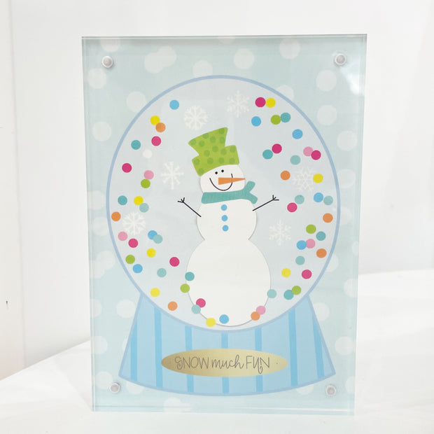Print - Confetti Snowglobe