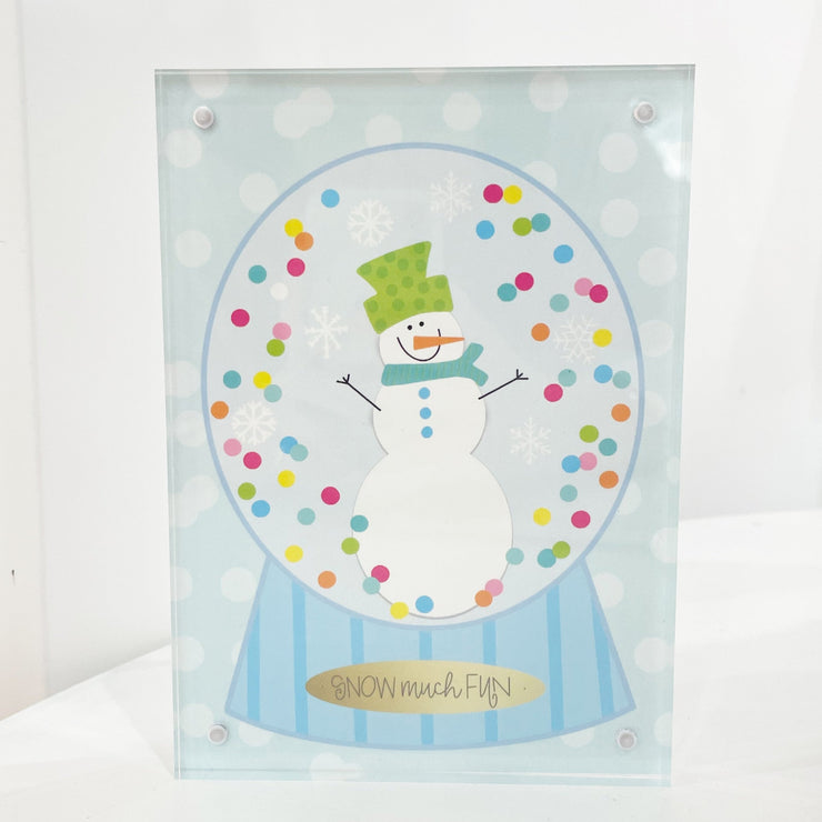 Print - Confetti Snowglobe