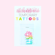 Temporary Tattoos - Happy